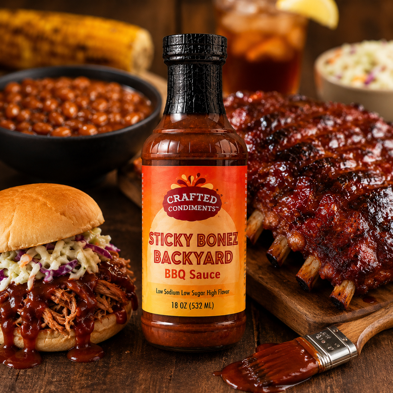 Sticky Bonez Backyard BBQ Sauce