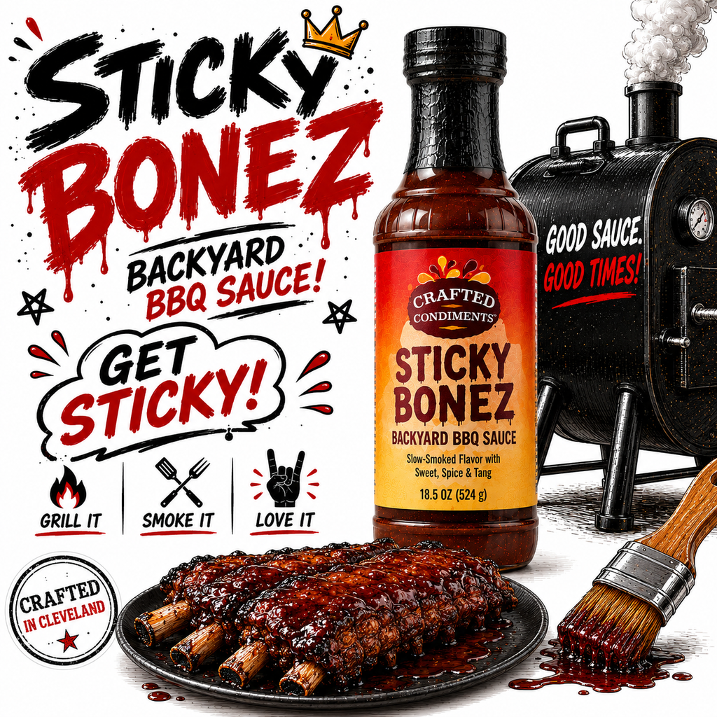 Sticky Bonez Backyard BBQ Sauce