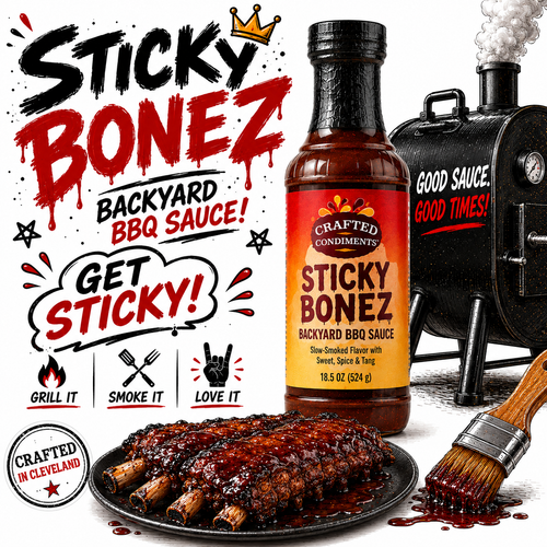 Sticky Bonez Backyard BBQ Sauce