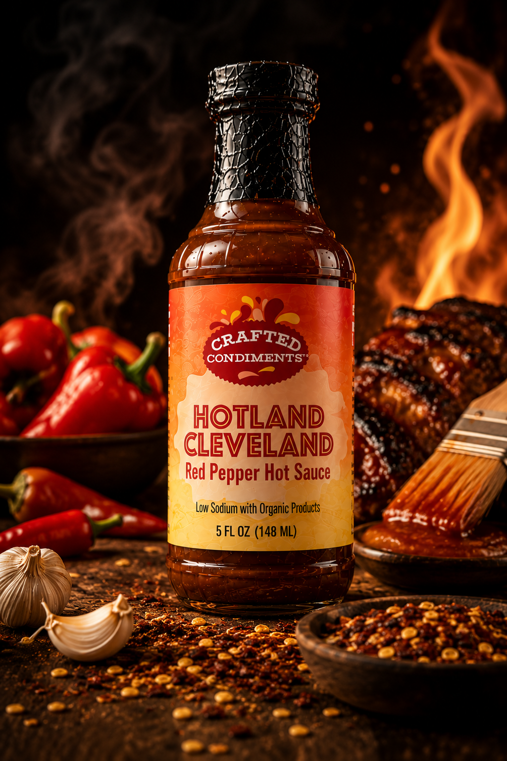 Hotland Cleveland Red Pepper Sauce